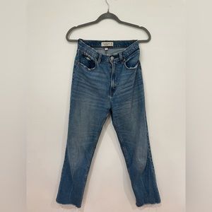 Abercrombie curve love size 26 high waisted jeans